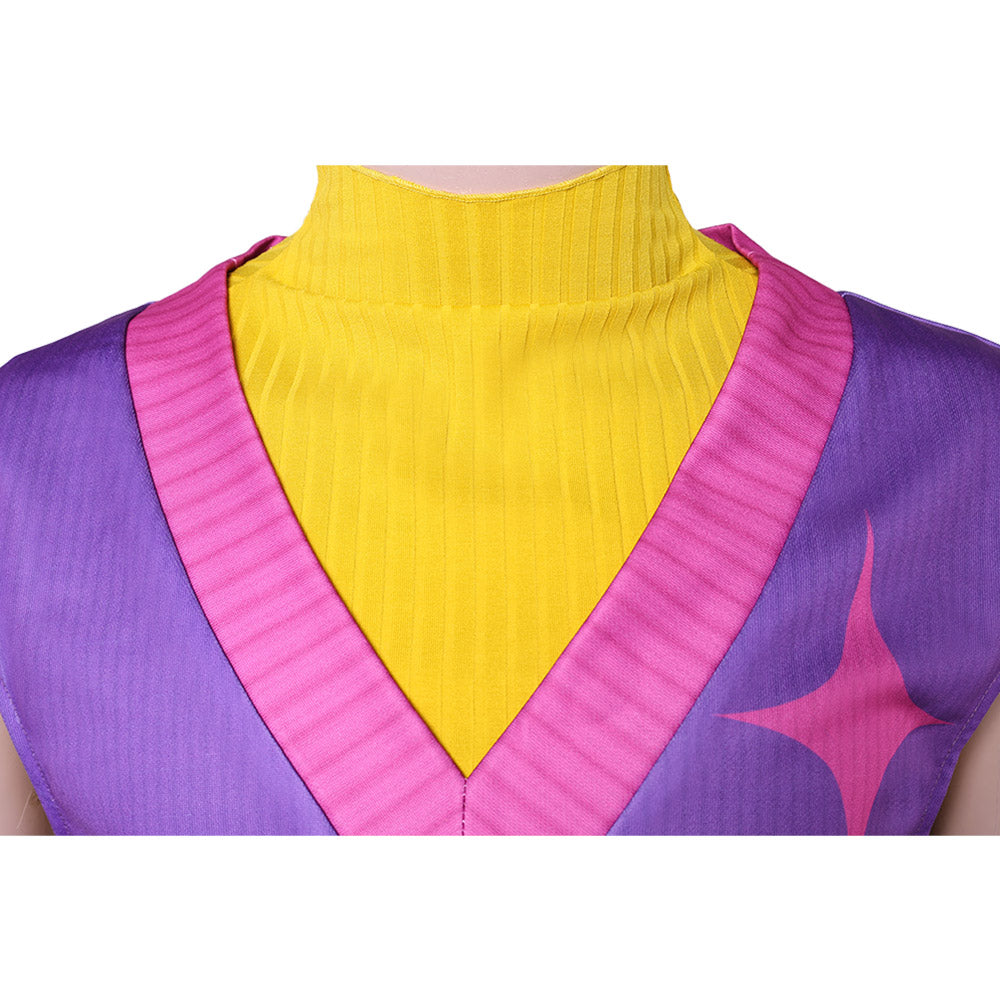 Saja Boys Mystery Saja lila Outfits Cosplay K-Pop: Demon Hunters Mystery Cosplay Kostüm