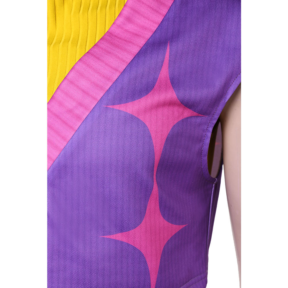 Saja Boys Mystery Saja lila Outfits Cosplay K-Pop: Demon Hunters Mystery Cosplay Kostüm
