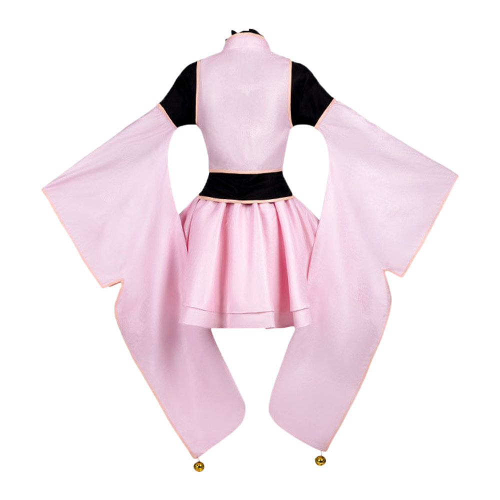 Sakura Kinomoto rosa Kostüm Set Cardcaptor Sakura Sakura Kinomoto Cosplay Outfit