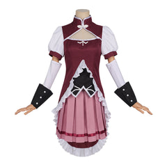 Sakura Kyōko rosa Kostüm Set Puella Magi Madoka Magica Sakura Kyōko Cosplay Outfit