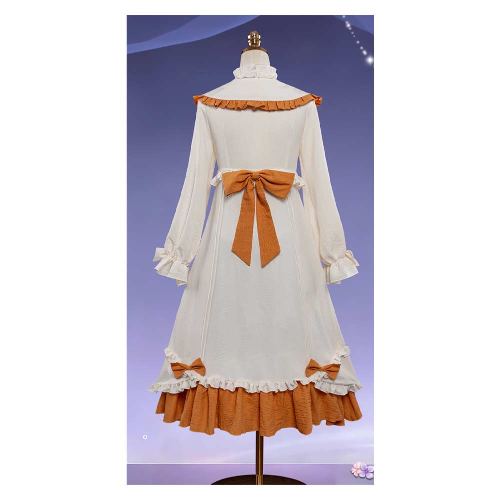 Sandrone beige Kostüm Set Genshin Impact Marionette Cosplay Outfit