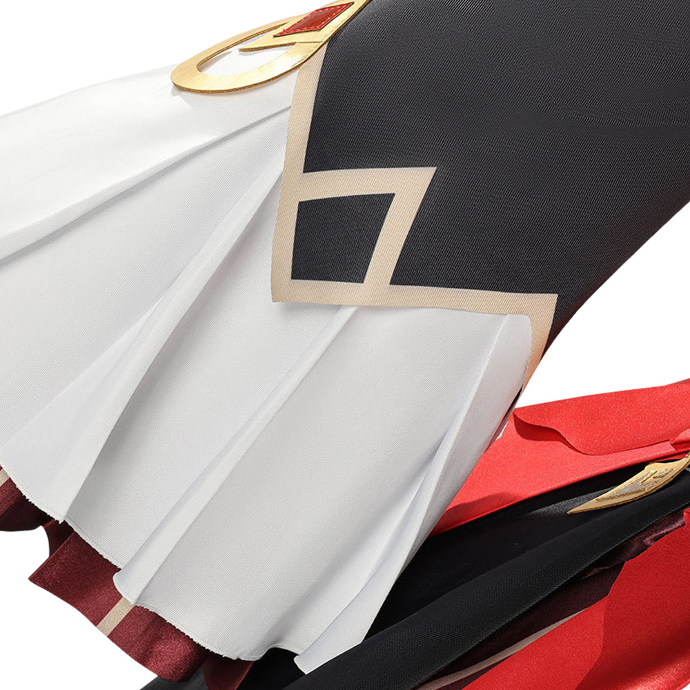 Sandrone rot schwarz Kostüm Set Genshin Impact Sandrone Cosplay Outfit