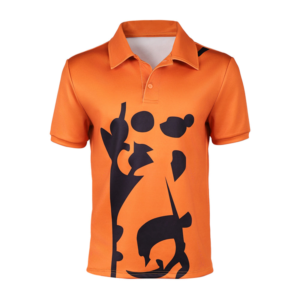 Sanji orange Shirt One Piece Sanji Cosplay Outfit