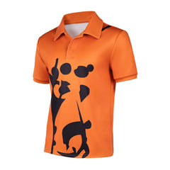 Sanji orange Shirt One Piece Sanji Cosplay Outfit
