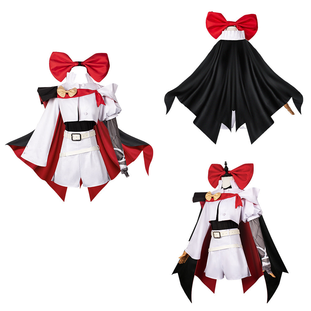 ​Sapphire weiß Kostüm Set The Ribbon Hero Sapphire Cosplay Outfit