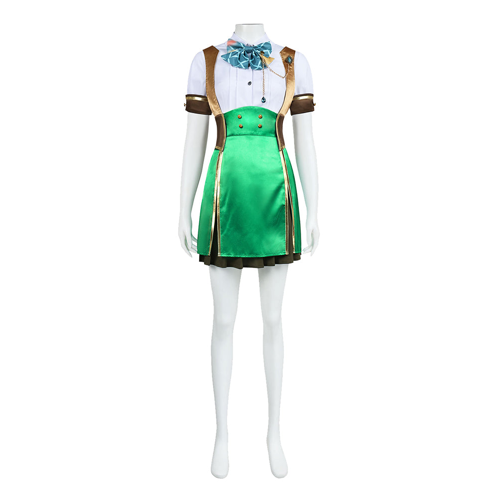 Sarah grün Kostüm Set Isekai: Slow Life Sarah Cosplay Outfit
