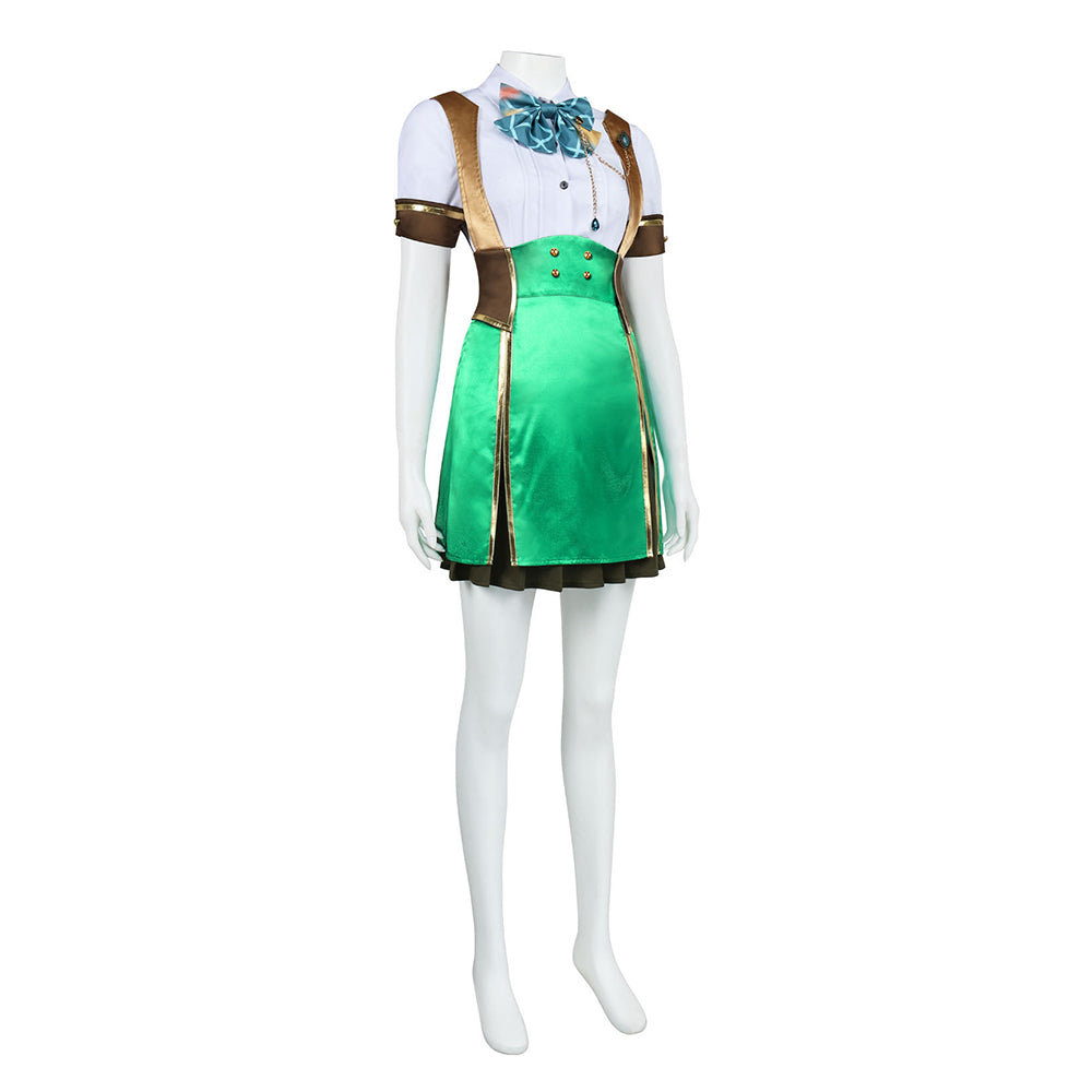 Sarah grün Kostüm Set Isekai: Slow Life Sarah Cosplay Outfit