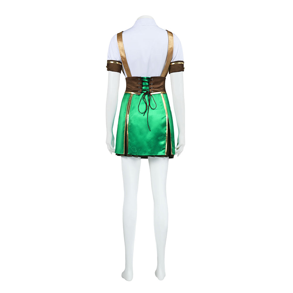 Sarah grün Kostüm Set Isekai: Slow Life Sarah Cosplay Outfit