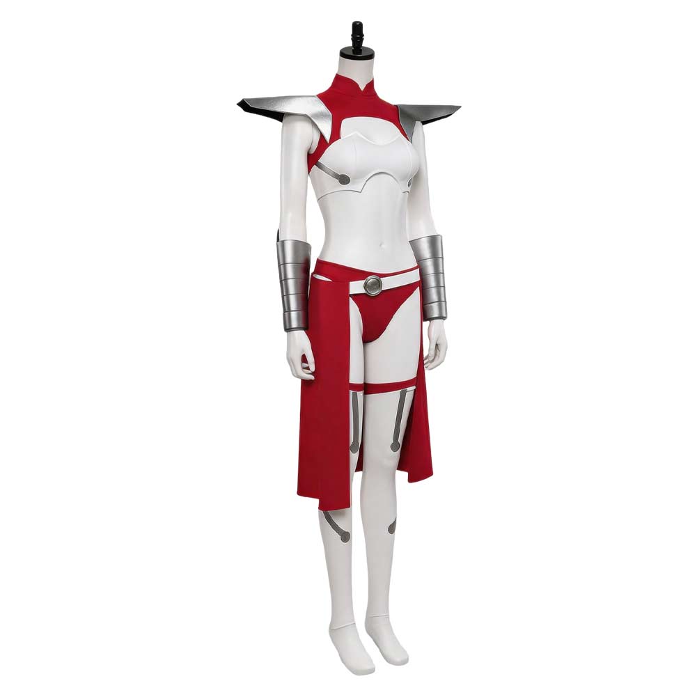 Sasha Hammer rot Kostüm Invincible Sasha Cosplay Outfit