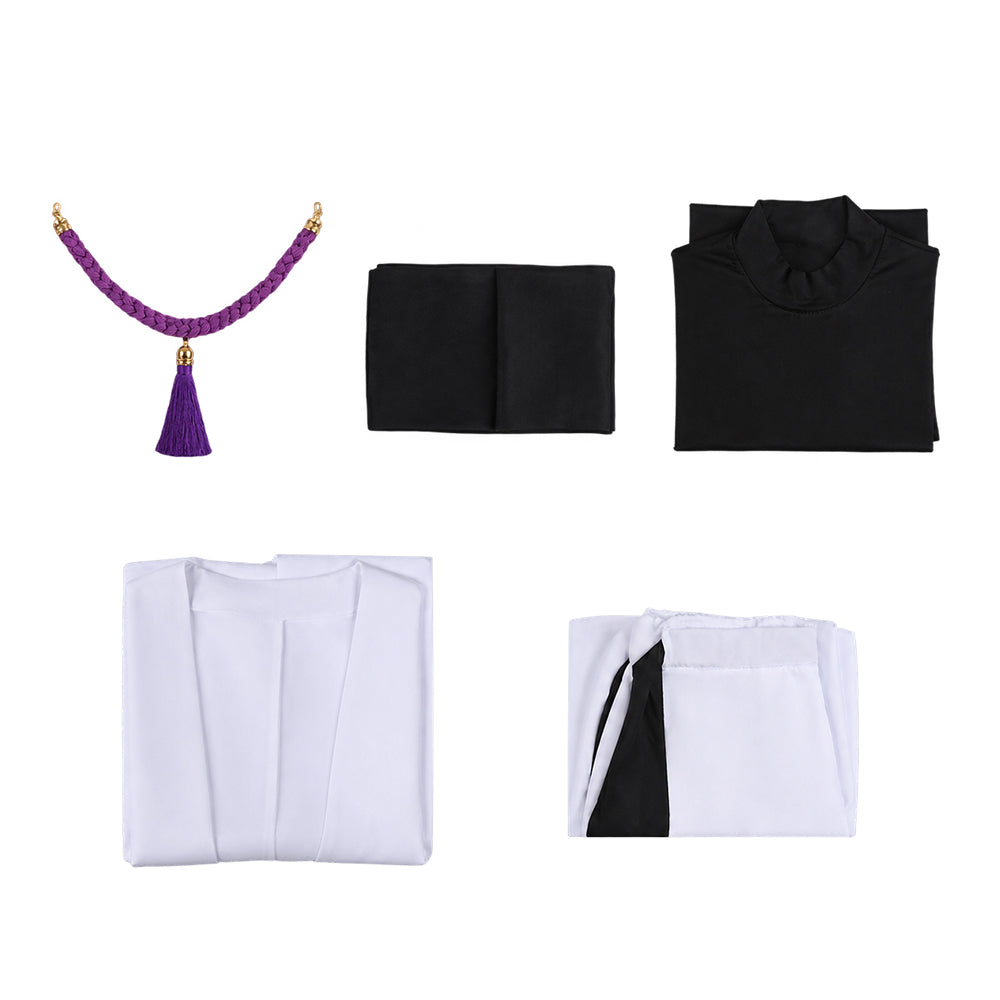 Satoru Gojo weiß Kostüm Set Jujutsu Kaisen Satoru Gojo Cosplay Outfit