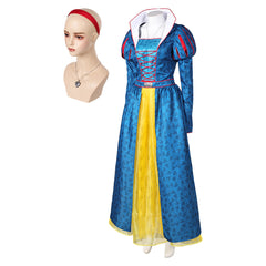 Schneewittchen Damen Kleid Schneewittchen (2025) Cosplay Kostüm