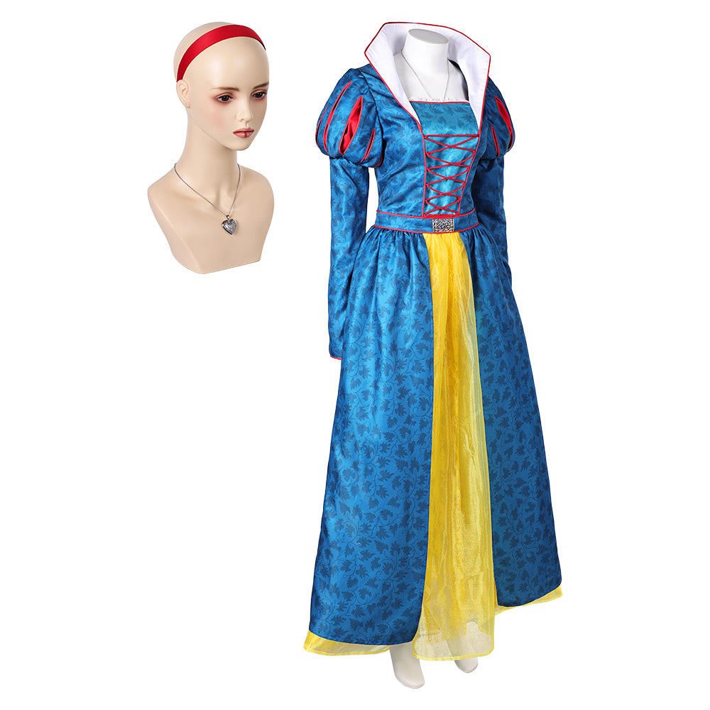 Schneewittchen Damen Kleid Schneewittchen (2025) Cosplay Kostüm