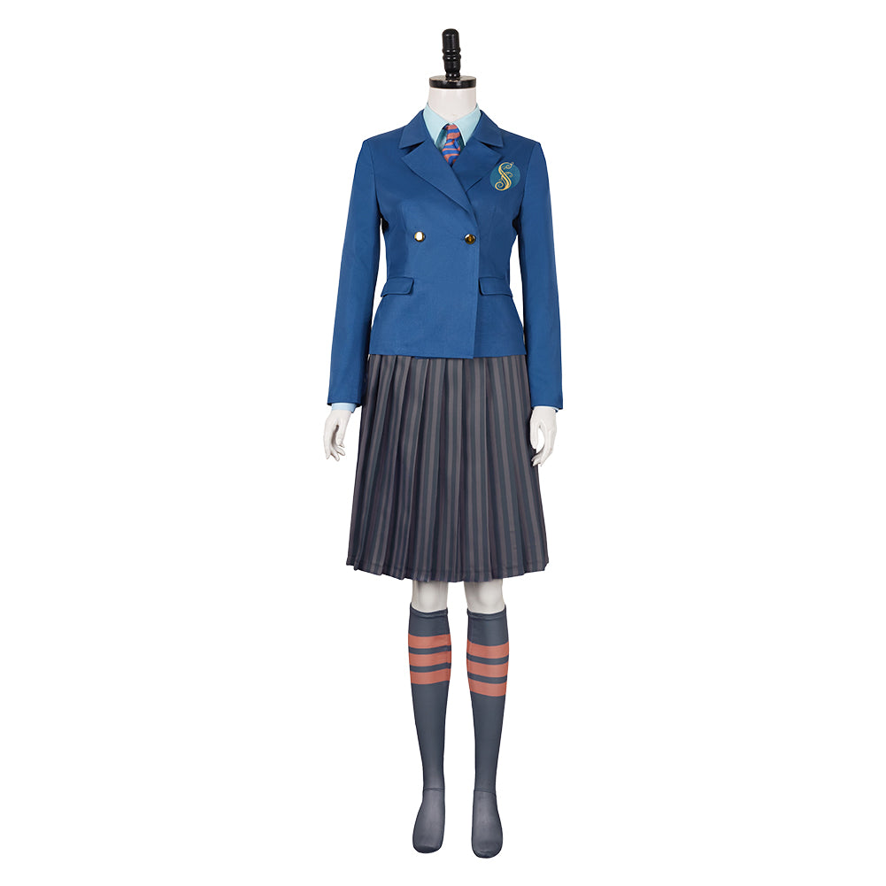 Schuluniform Wicked blau Schuluniform Cosplay Kostüm