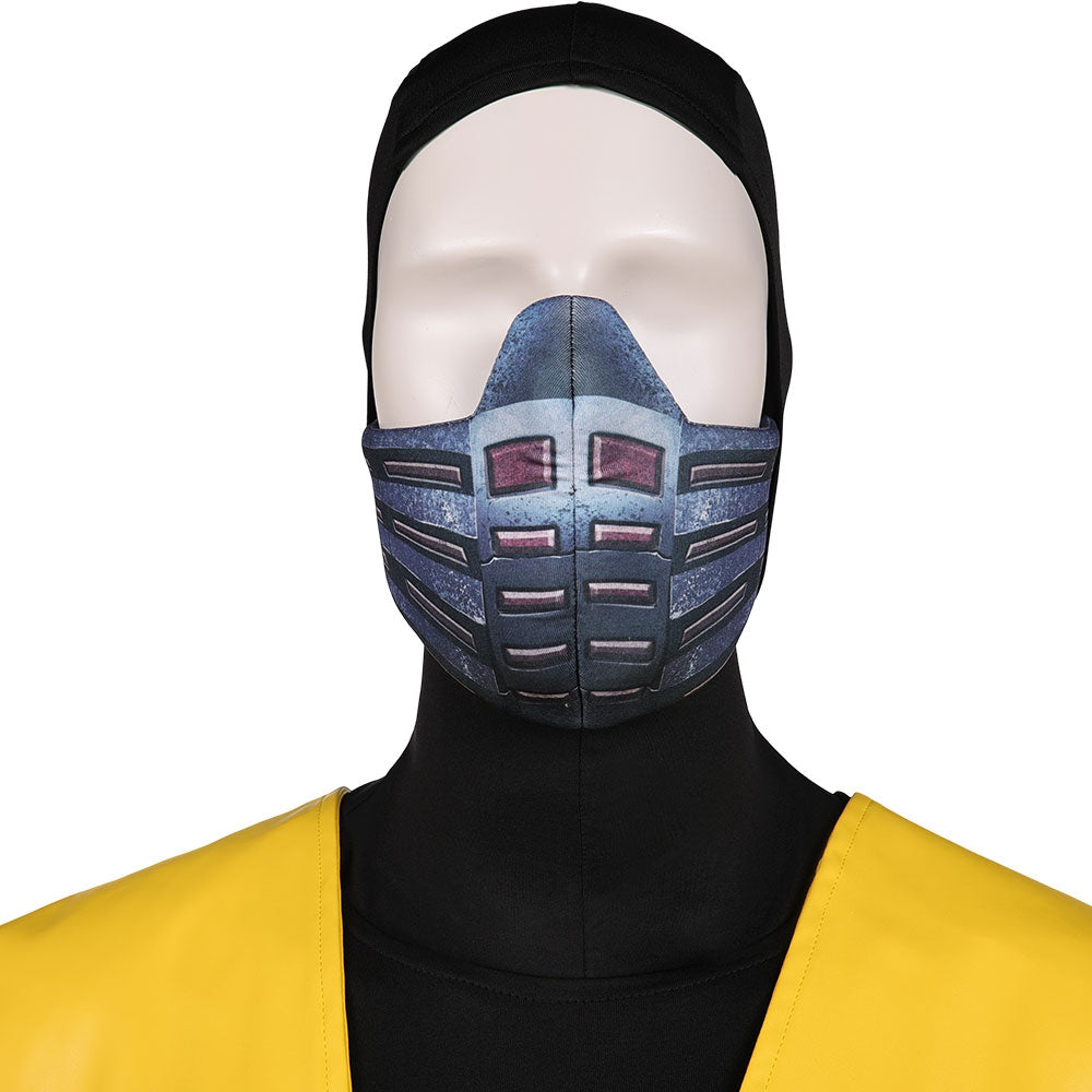 Scorpion Costume Set Mortal Kombat Scorpion Cosplay Outfits