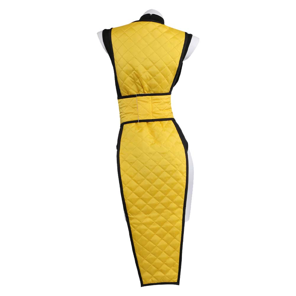 Scorpion gelb Kostüm Set Mortal Kombat Scorpion Cosplay Outfit