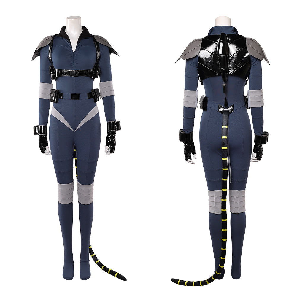 Selina Kyle Catwoman Jumpsuit Absolute Universe‎ Catwoman Cosplay Kostüm