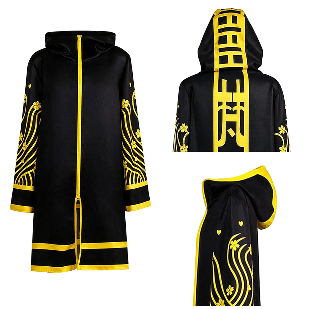 Senju Kawaragi schwarz Kostüm Set Tokyo Revengers Senju Kawaragi Cosplay Outfit