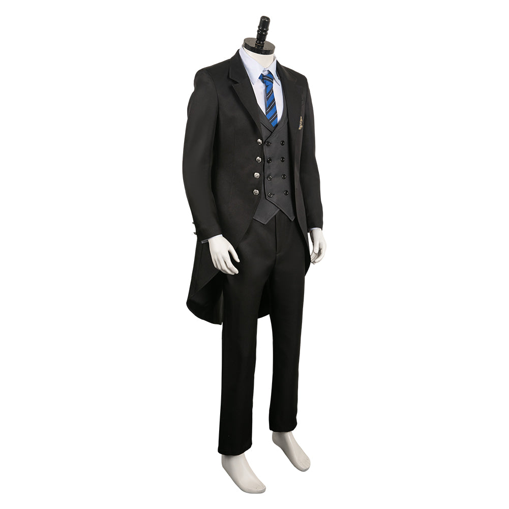 Serie Black Butler: Public School Arc Ciel Phantomhive schwarz Kostüm Set