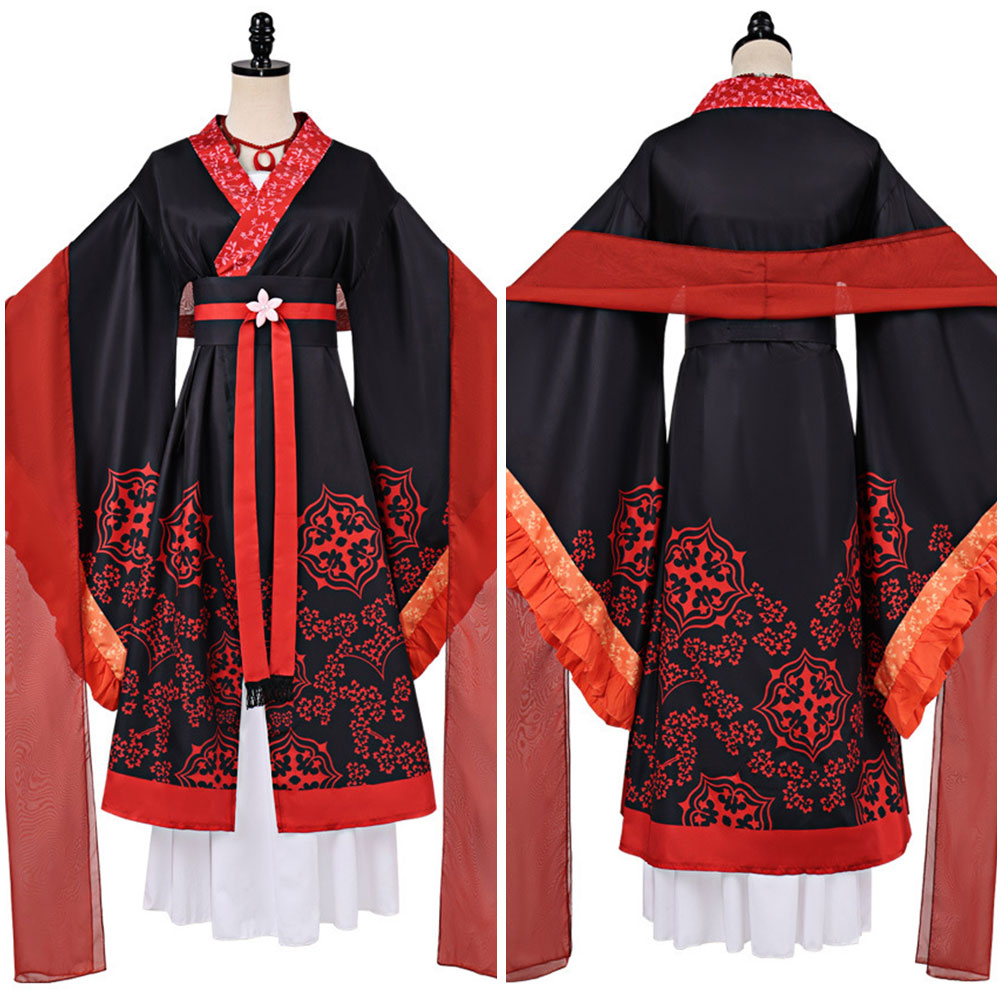 Shu Keigetsu rot Kostüm Set Though I Am an Inept Villainess Shu Keigetsu Cosplay Outfit