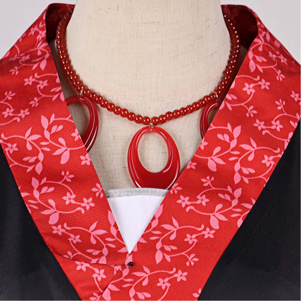Shu Keigetsu rot Kostüm Set Though I Am an Inept Villainess Shu Keigetsu Cosplay Outfit