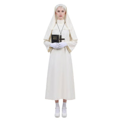 Sister Irene weiß Kostüm Set The Nun Sister Irene Cosplay Outfit