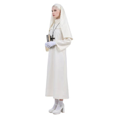 Sister Irene weiß Kostüm Set The Nun Sister Irene Cosplay Outfit