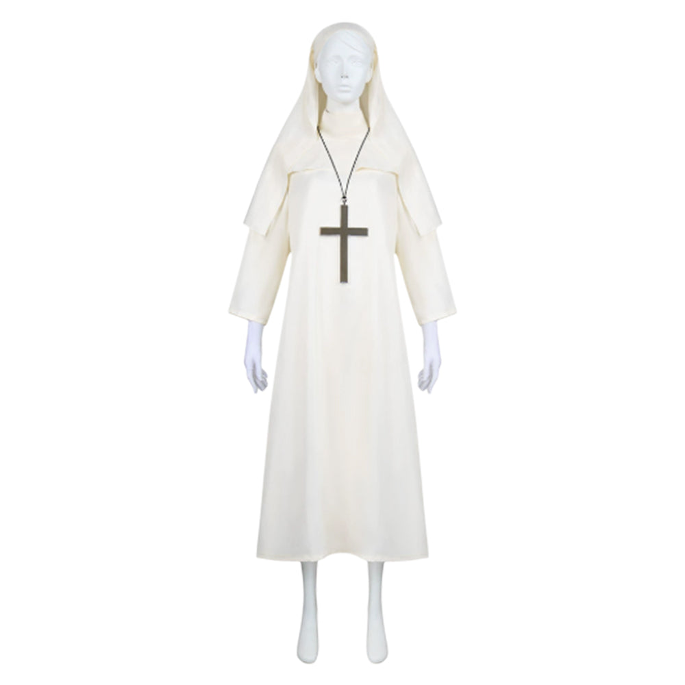 Sister Irene weiß Kostüm Set The Nun Sister Irene Cosplay Outfit