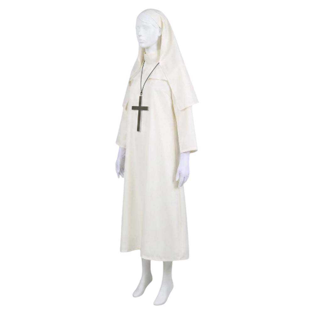 Sister Irene weiß Kostüm Set The Nun Sister Irene Cosplay Outfit