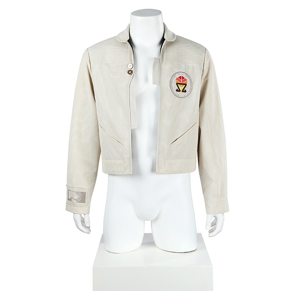 Skeleton Crew weiß Jacke Cosplay Outfits