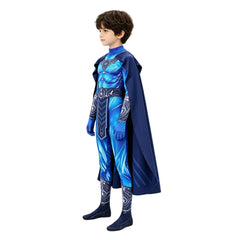 Skeletor blau Kostüm Set Kinder Masters of the Universe Skeletor Cosplay Outfit