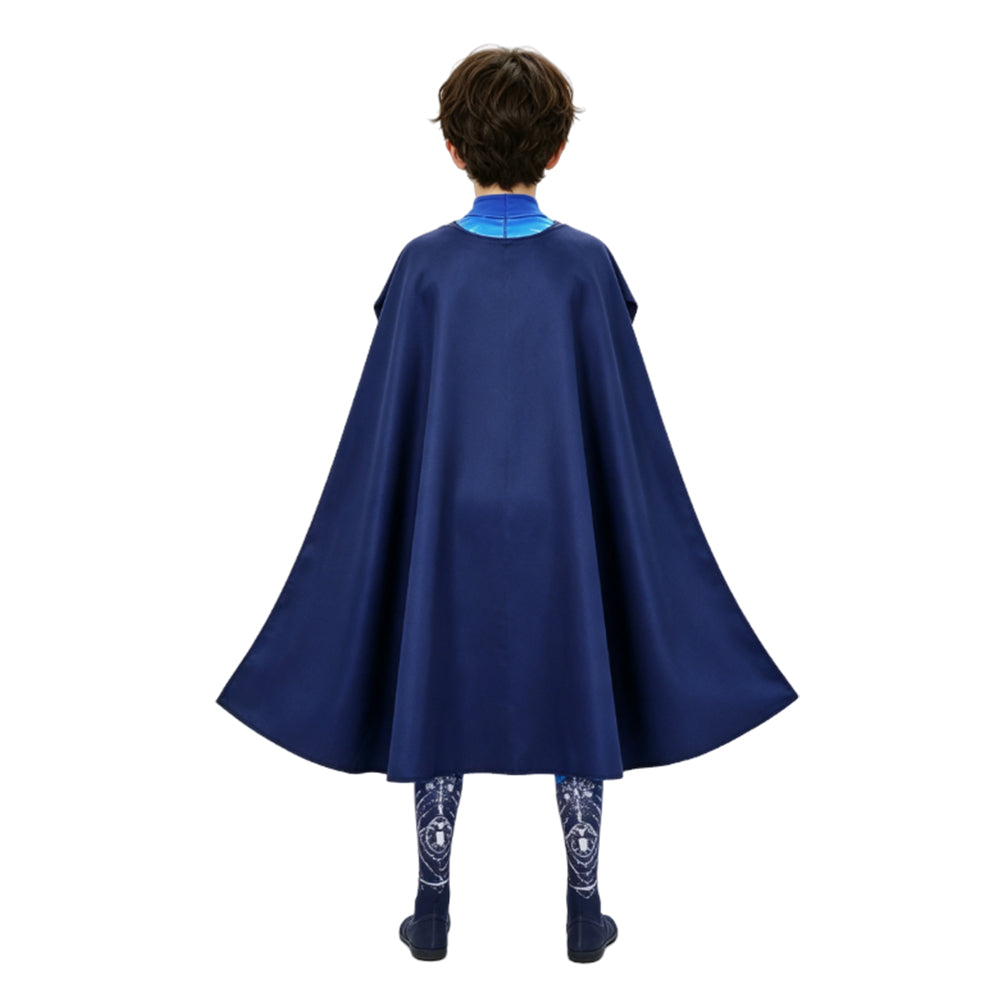 Skeletor blau Kostüm Set Kinder Masters of the Universe Skeletor Cosplay Outfit