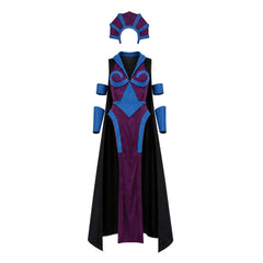 Skeletor lila Kostüm Set Masters of the Universe Skeletor Cosplay Outfit