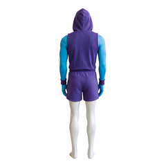 Skeletor lila Kostüm Set Masters of the Universe Skeletor Cosplay Outfit