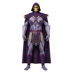Skeletor​ lila Kostüm Set Masters of the Universe Skeletor Cosplay Outfit 
