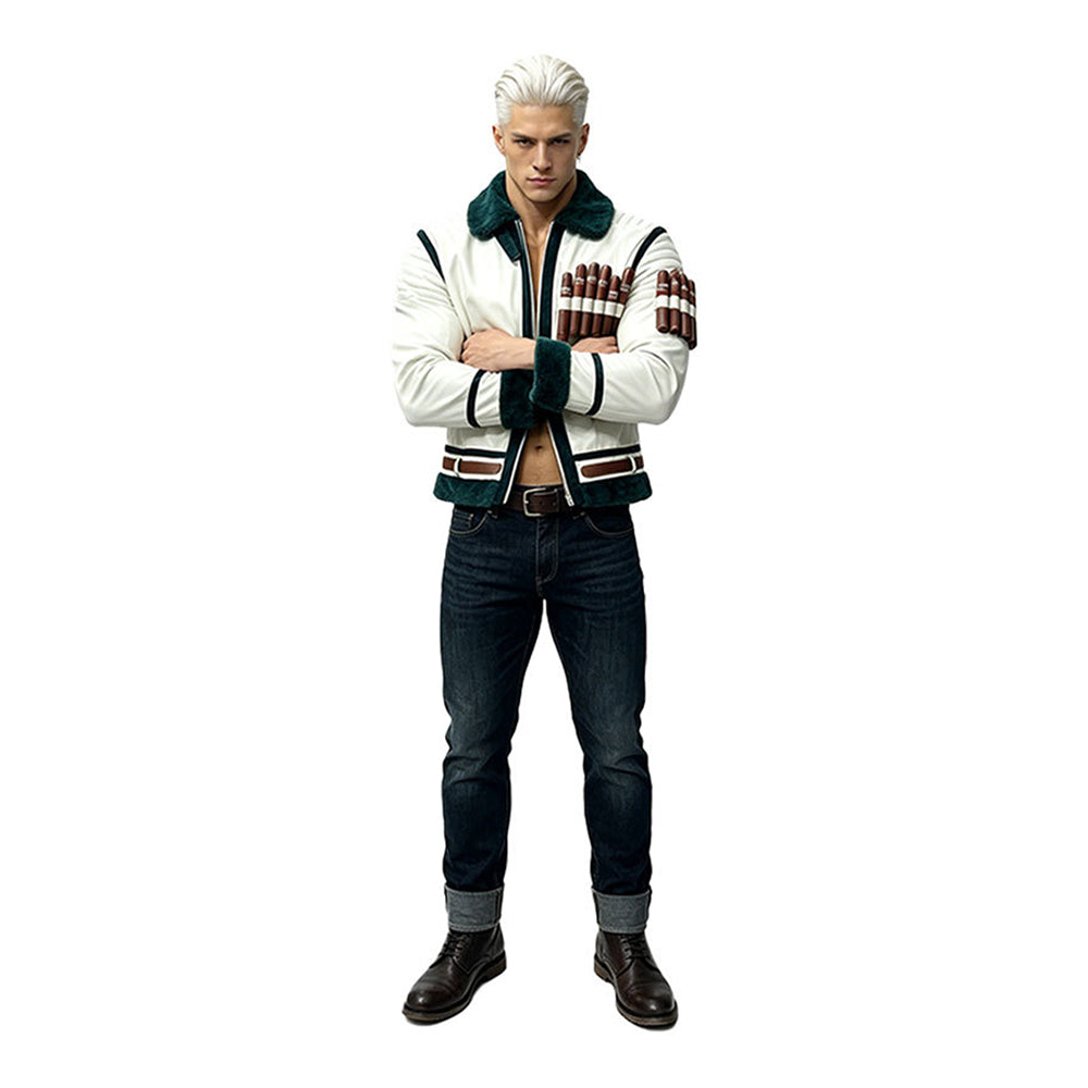 Smoker Kostüm Set One Piece 2026 Smoker weiß Cosplay Outfit