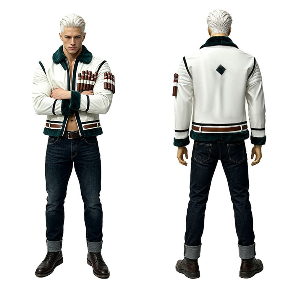 Smoker Kostüm Set One Piece 2026 Smoker weiß Cosplay Outfit