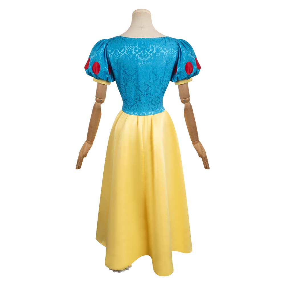 Snow White Damen Cosplay Kostüm Set Schneewittchen Halloween Karneval Outfits 