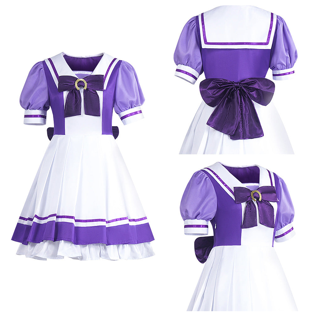 Special Week lila Kostüm Set Uma Musume: Pretty Derby Special Week Cosplay Outfit