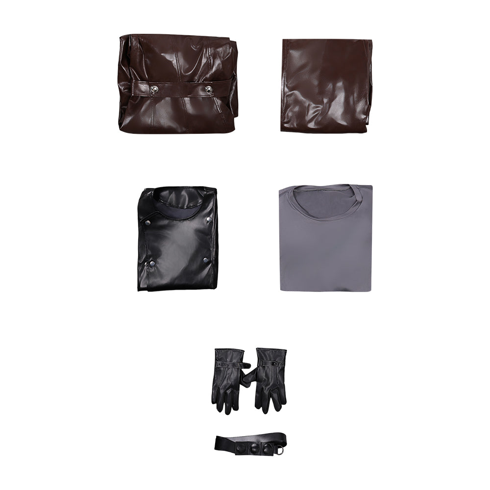 Spider-Noir Ben Reilly Kostüm Set Scarlet Spider Cosplay Outfit