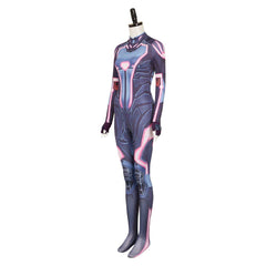 Split Fiction Mio lila Jumpsuit Cosplay Outfits