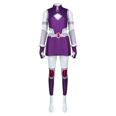 Starfire lila Kostüm Set Teen Titans Starfire Cosplay Outfit 