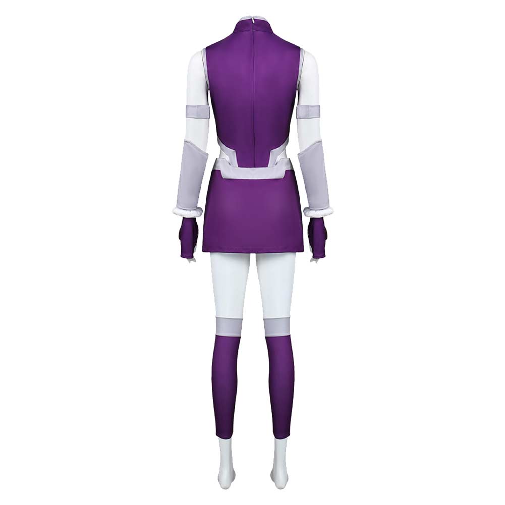 Starfire lila Kostüm Set Teen Titans Starfire Cosplay Outfit 
