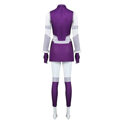 Starfire lila Kostüm Set Teen Titans Starfire Cosplay Outfit 