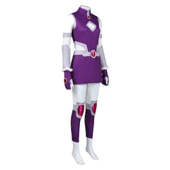 Starfire lila Kostüm Set Teen Titans Starfire Cosplay Outfit 