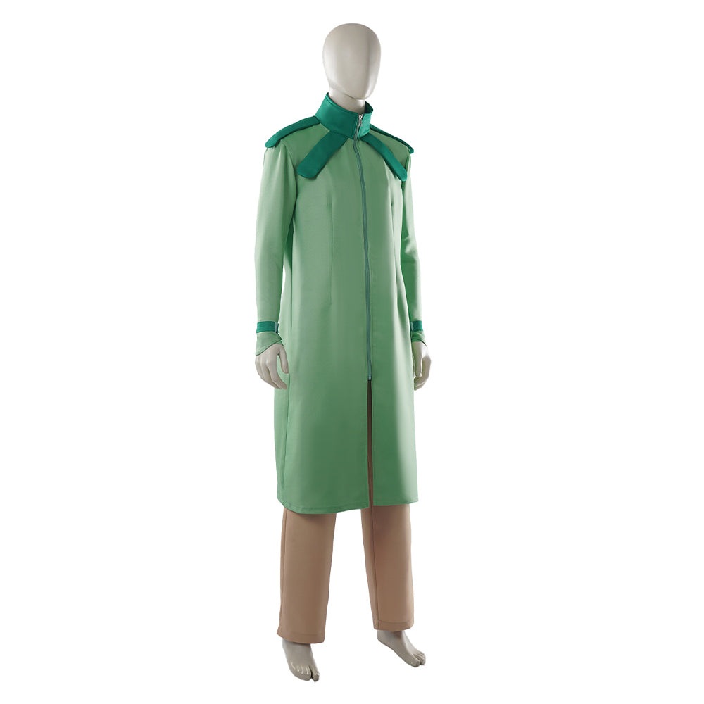 Steven Steel grüm Kostüm Set JoJo‘s Bizarre Adventure Steven Cosplay Outfit