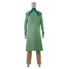 Steven Steel grüm Kostüm Set JoJo‘s Bizarre Adventure Steven Cosplay Outfit