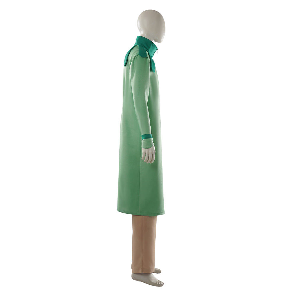 Steven Steel grüm Kostüm Set JoJo‘s Bizarre Adventure Steven Cosplay Outfit