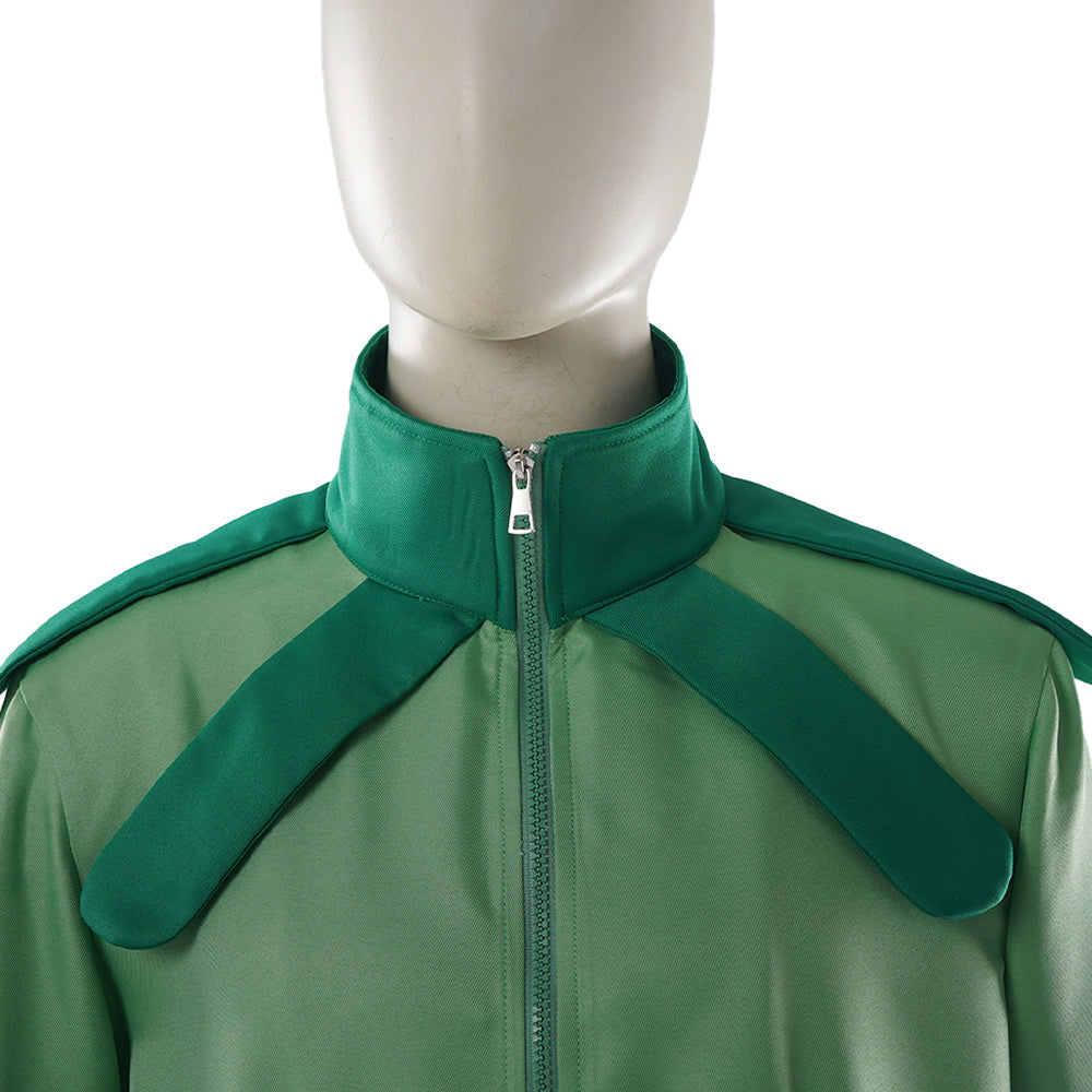 Steven Steel grüm Kostüm Set JoJo‘s Bizarre Adventure Steven Cosplay Outfit