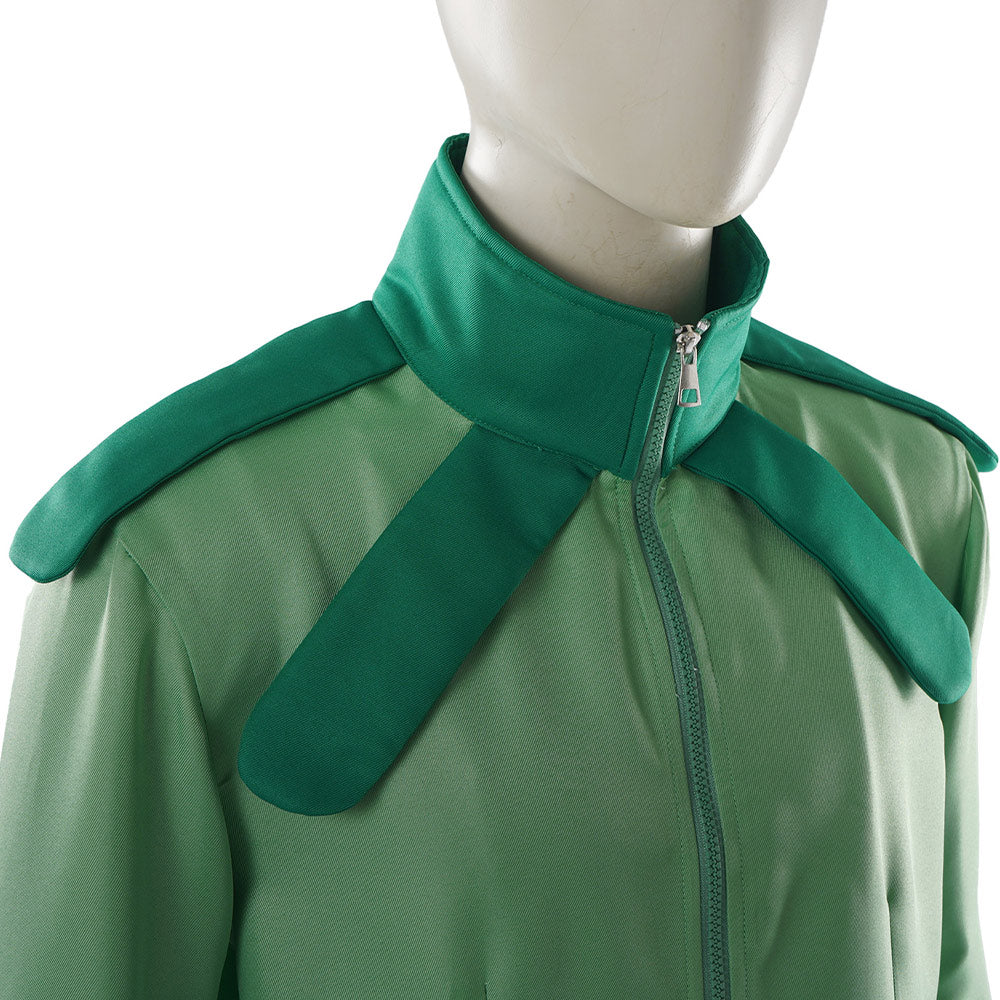 Steven Steel grüm Kostüm Set JoJo‘s Bizarre Adventure Steven Cosplay Outfit