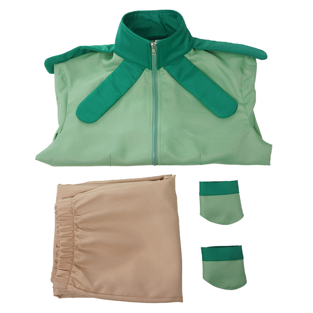 Steven Steel grüm Kostüm Set JoJo‘s Bizarre Adventure Steven Cosplay Outfit